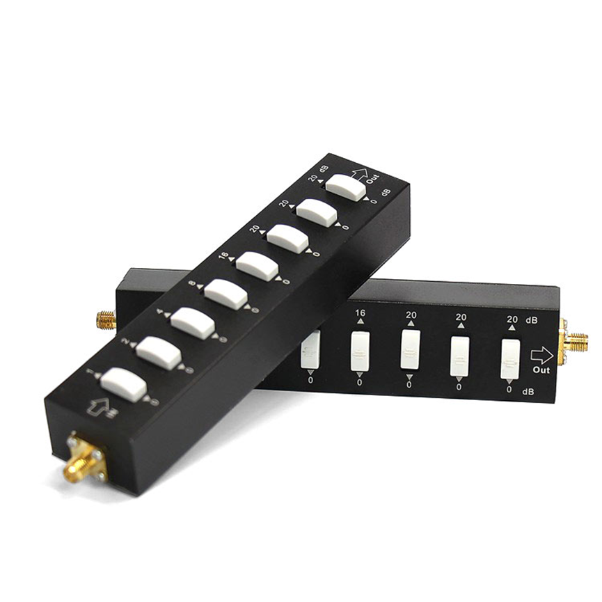  万秀步进可调衰减器SMA接口或N型接口0-90DB可调可选